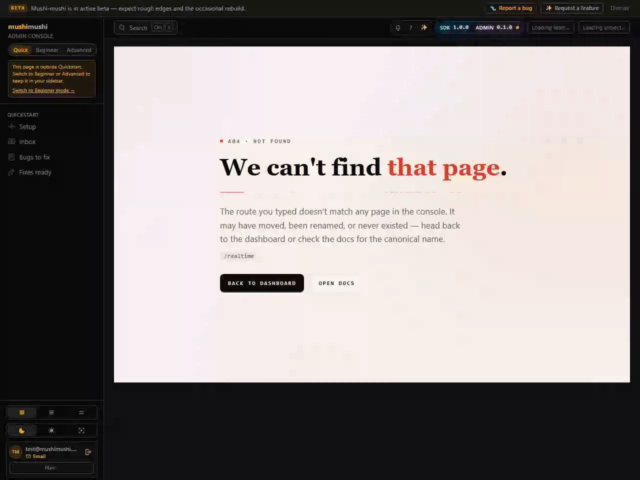 Real-time collaboration — live presence on reports
